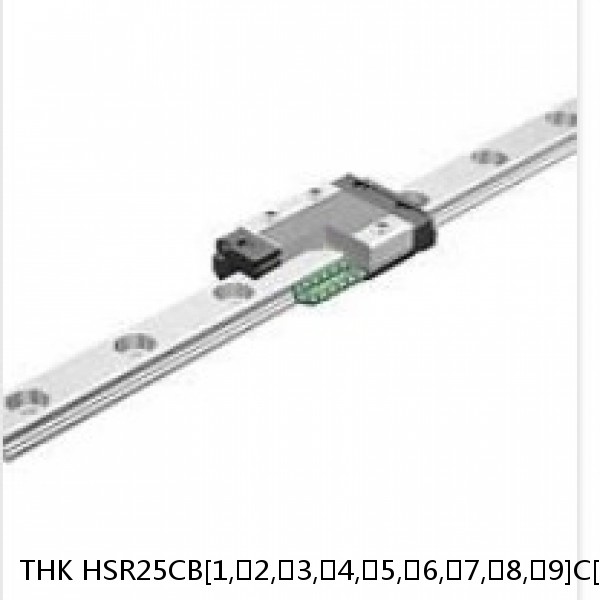 HSR25CB[1,​2,​3,​4,​5,​6,​7,​8,​9]C[0,​1]M+[97-2020/1]L[H,​P,​SP,​UP]M THK Standard Linear Guide Accuracy and Preload Selectable HSR Series