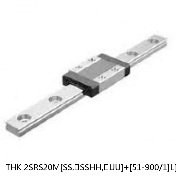 2SRS20M[SS,​SSHH,​UU]+[51-900/1]L[H,​P]M THK Miniature Linear Guide Caged Ball SRS Series