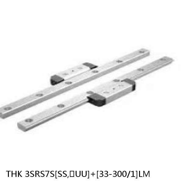 3SRS7S[SS,​UU]+[33-300/1]LM THK Miniature Linear Guide Caged Ball SRS Series