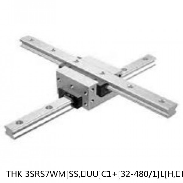 3SRS7WM[SS,​UU]C1+[32-480/1]L[H,​P]M THK Miniature Linear Guide Caged Ball SRS Series
