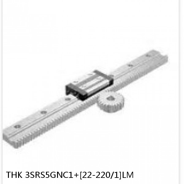 3SRS5GNC1+[22-220/1]LM THK Miniature Linear Guide Full Ball SRS-G Accuracy and Preload Selectable