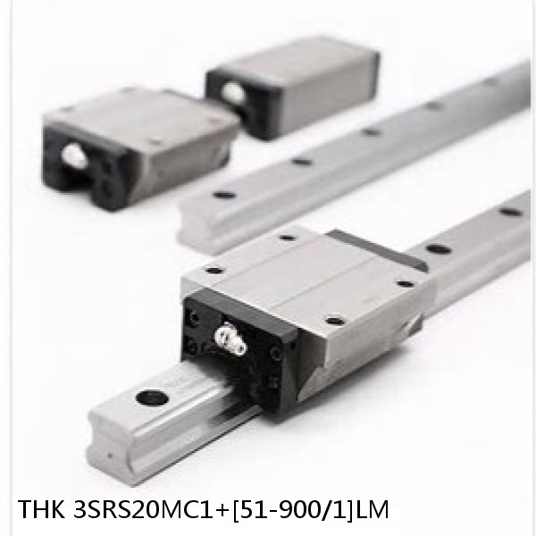 3SRS20MC1+[51-900/1]LM THK Miniature Linear Guide Caged Ball SRS Series