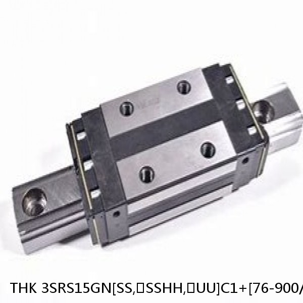 3SRS15GN[SS,​SSHH,​UU]C1+[76-900/1]L[H,​P]M THK Miniature Linear Guide Full Ball SRS-G Accuracy and Preload Selectable
