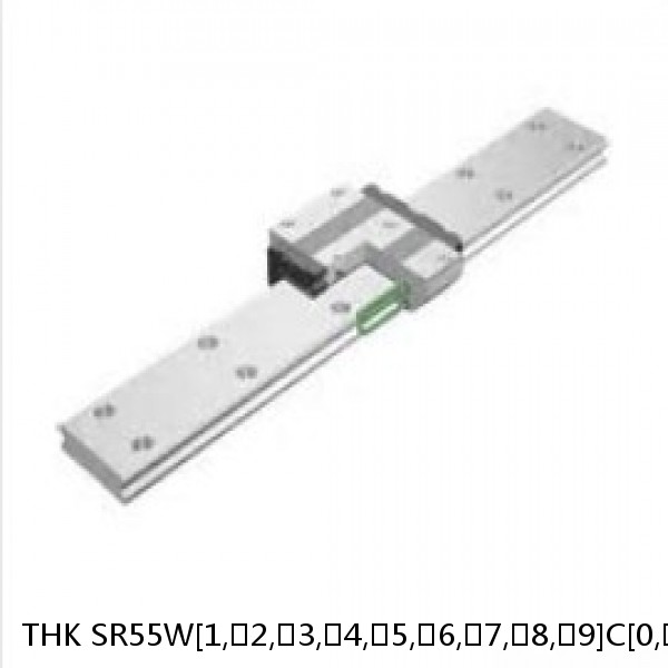 SR55W[1,​2,​3,​4,​5,​6,​7,​8,​9]C[0,​1]+[173-3000/1]L[H,​P,​SP,​UP] THK Radial Load Linear Guide Accuracy and Preload Selectable SR Series