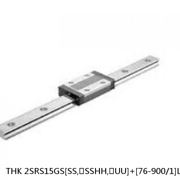2SRS15GS[SS,​SSHH,​UU]+[76-900/1]L[H,​P]M THK Miniature Linear Guide Full Ball SRS-G Accuracy and Preload Selectable