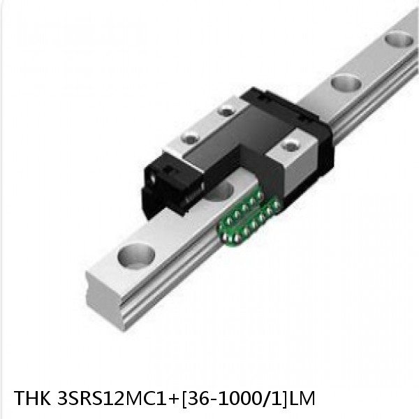 3SRS12MC1+[36-1000/1]LM THK Miniature Linear Guide Caged Ball SRS Series
