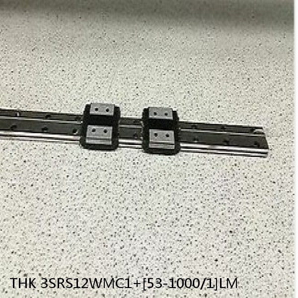3SRS12WMC1+[53-1000/1]LM THK Miniature Linear Guide Caged Ball SRS Series
