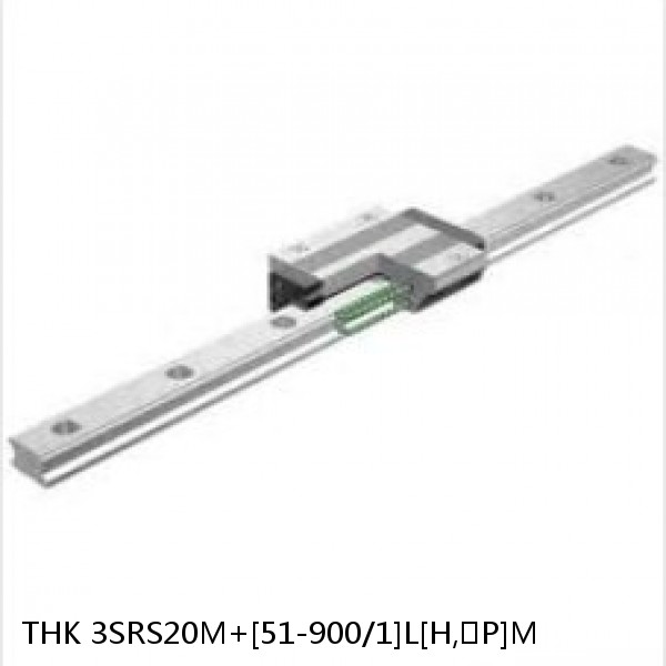 3SRS20M+[51-900/1]L[H,​P]M THK Miniature Linear Guide Caged Ball SRS Series