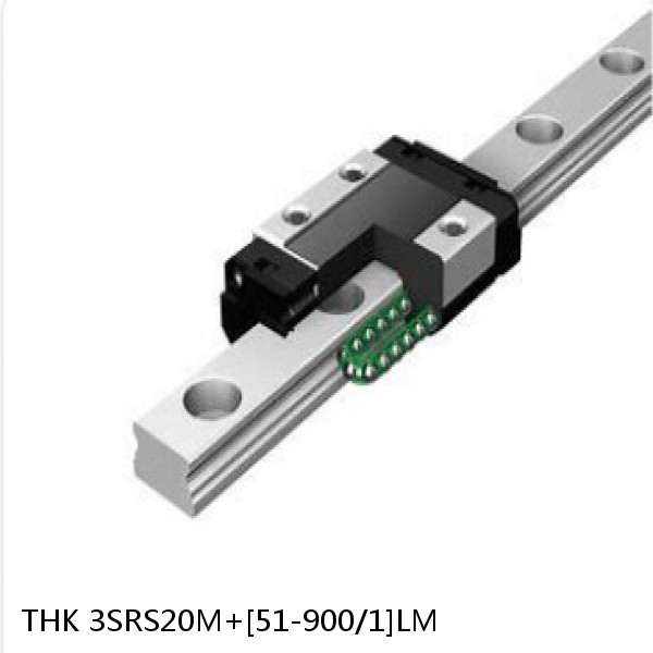 3SRS20M+[51-900/1]LM THK Miniature Linear Guide Caged Ball SRS Series